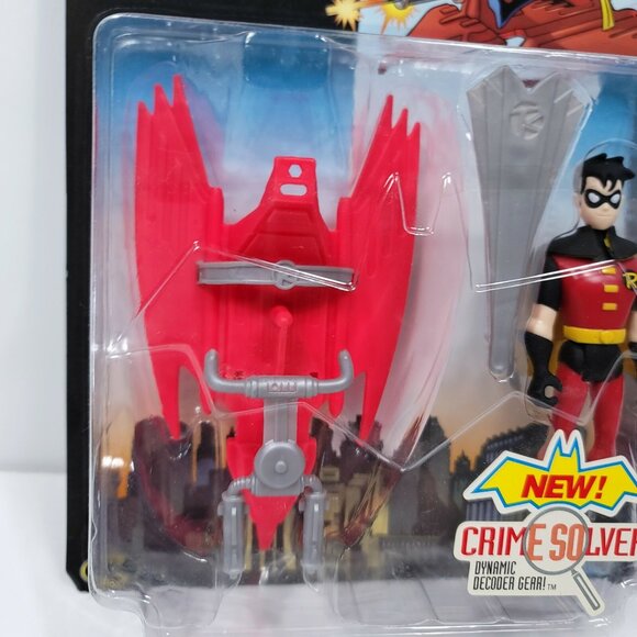 Batman Adventures Crime Fighter Robin Figure Sealed The New Crime Solver Kenner - Picture 3 of 5